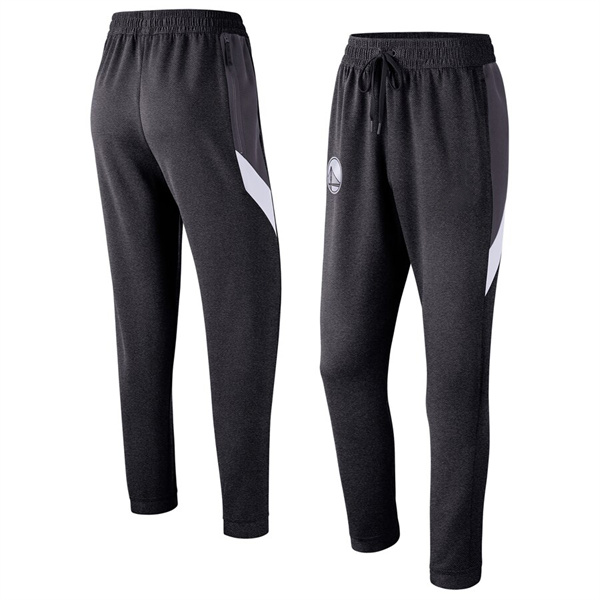 Men's Golden State Warriors Black Performance Showtime Basketball Pants Men's Golden State Warriors Black Performance Showtime Basketball Pants